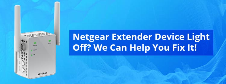 Netgear-Extender-Device-Light-Off