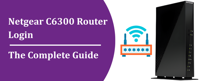 Netgear C6300 router login