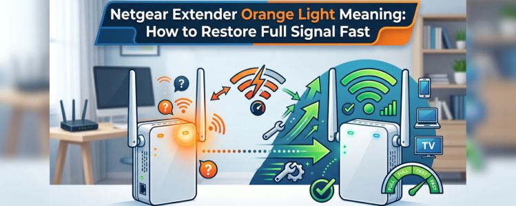 Netgear Extender Orange Light