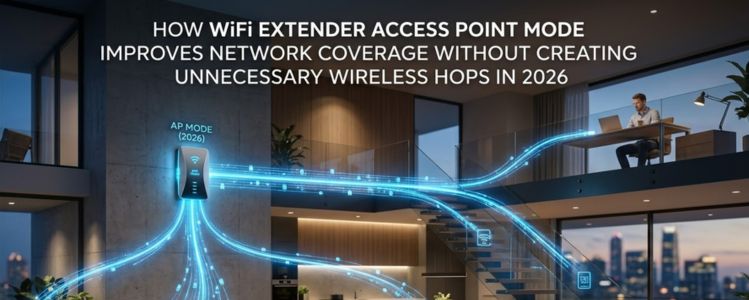 WiFi Extender improve network coverage