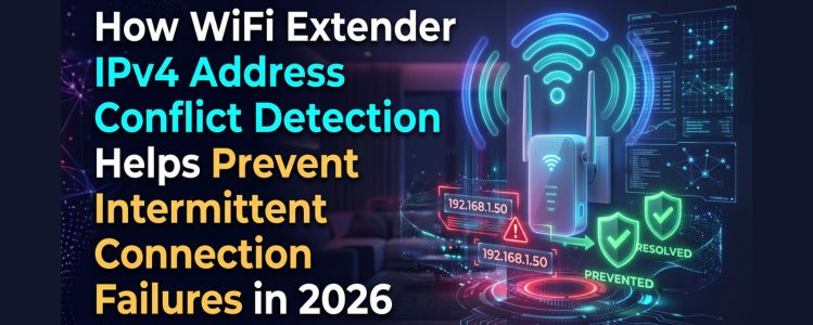 How WiFi Extender IPv4 Address Conflict Detection Helps Prevent Intermittent Connection Failures in 2026